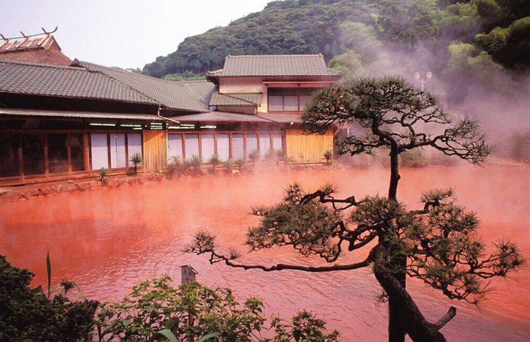 地狱奇观，别府温泉